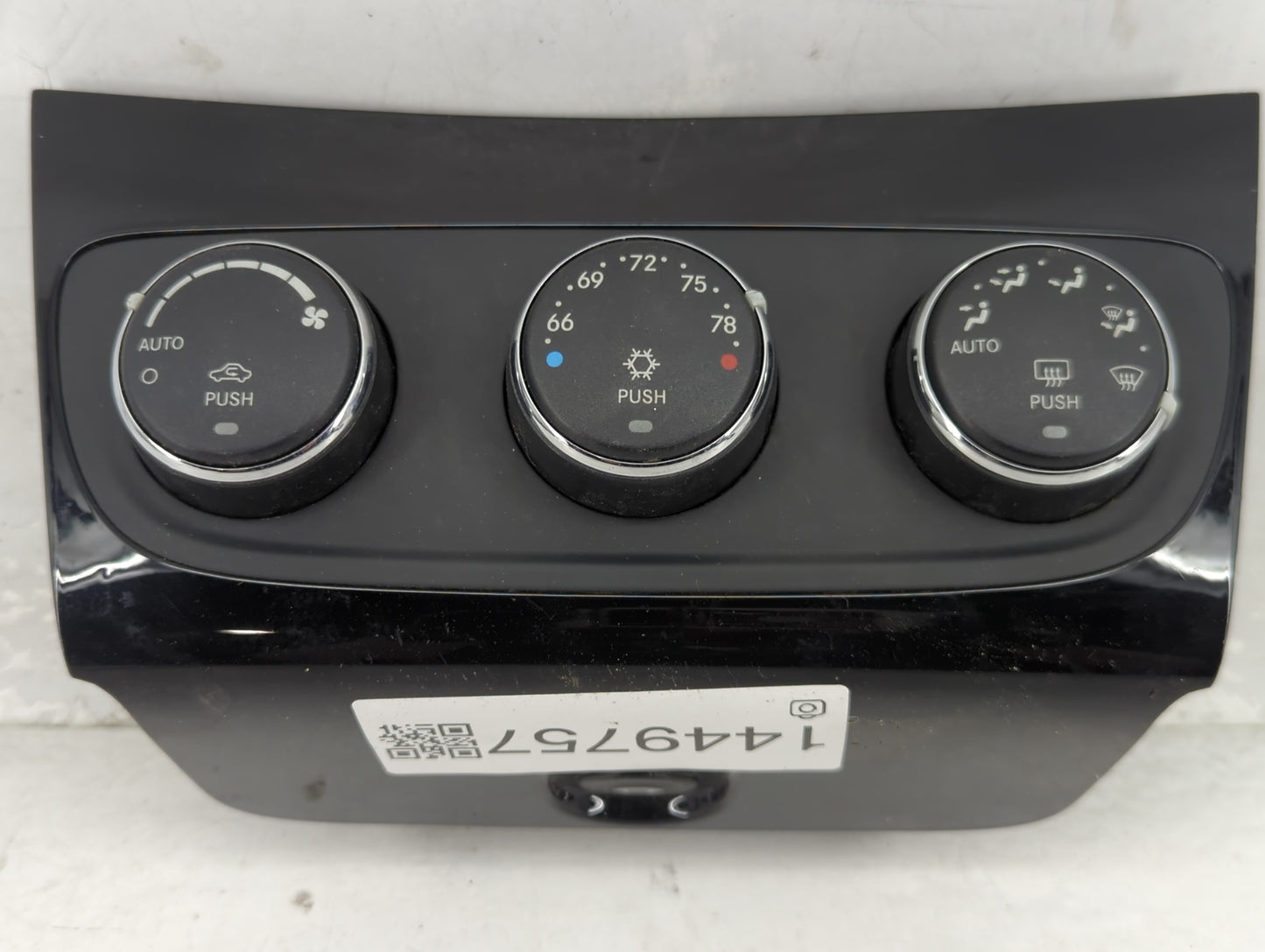 2011-2014 Chrysler 200 Climate Control Module Temperature AC/Heater Replacement P/N:P55111888AH Fits OEM Used Auto Parts - O