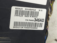 2011-2014 Chrysler 200 Fusebox Fuse Box Relay Module Tipm P04692346ad - Oemusedautoparts1.com