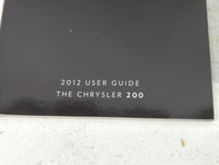 2012 Chrysler 200 Owners Manual Book Guide P/N:12C41-926-AA OEM Used Auto Parts - Oemusedautoparts1.com
