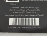 2012 Chrysler 200 Owners Manual Book Guide P/N:12C41-926-AA OEM Used Auto Parts - Oemusedautoparts1.com