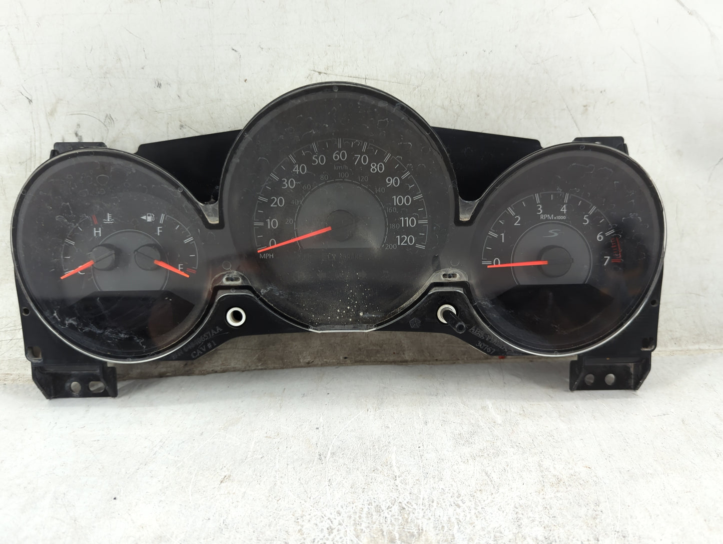 2011-2014 Chrysler 200 Instrument Cluster Speedometer Gauges P/N:P56046911AC Miles: Fits Fits 2011 2012 2013 2014 OEM Used A
