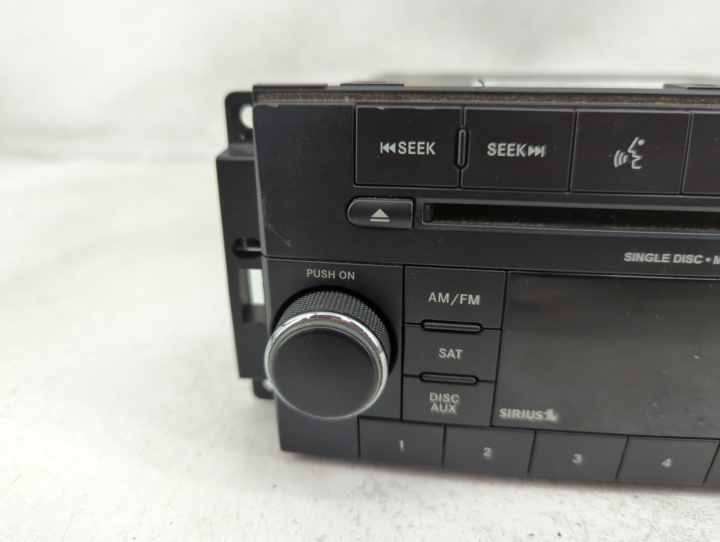 2011-2012 Chrysler 200 Radio AM FM Cd Player Receiver Replacement P/N:P05091197AB SPNP05091197AB Fits Fits 2011 2012 OEM Use