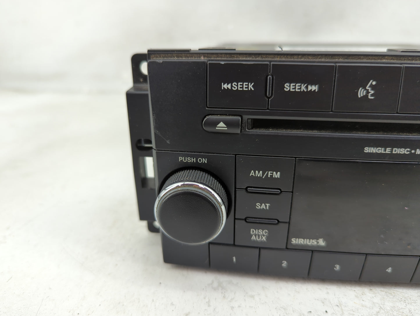 2011-2012 Chrysler 200 Radio AM FM Cd Player Receiver Replacement P/N:P05091197AB SPNP05091197AB Fits Fits 2011 2012 OEM Use