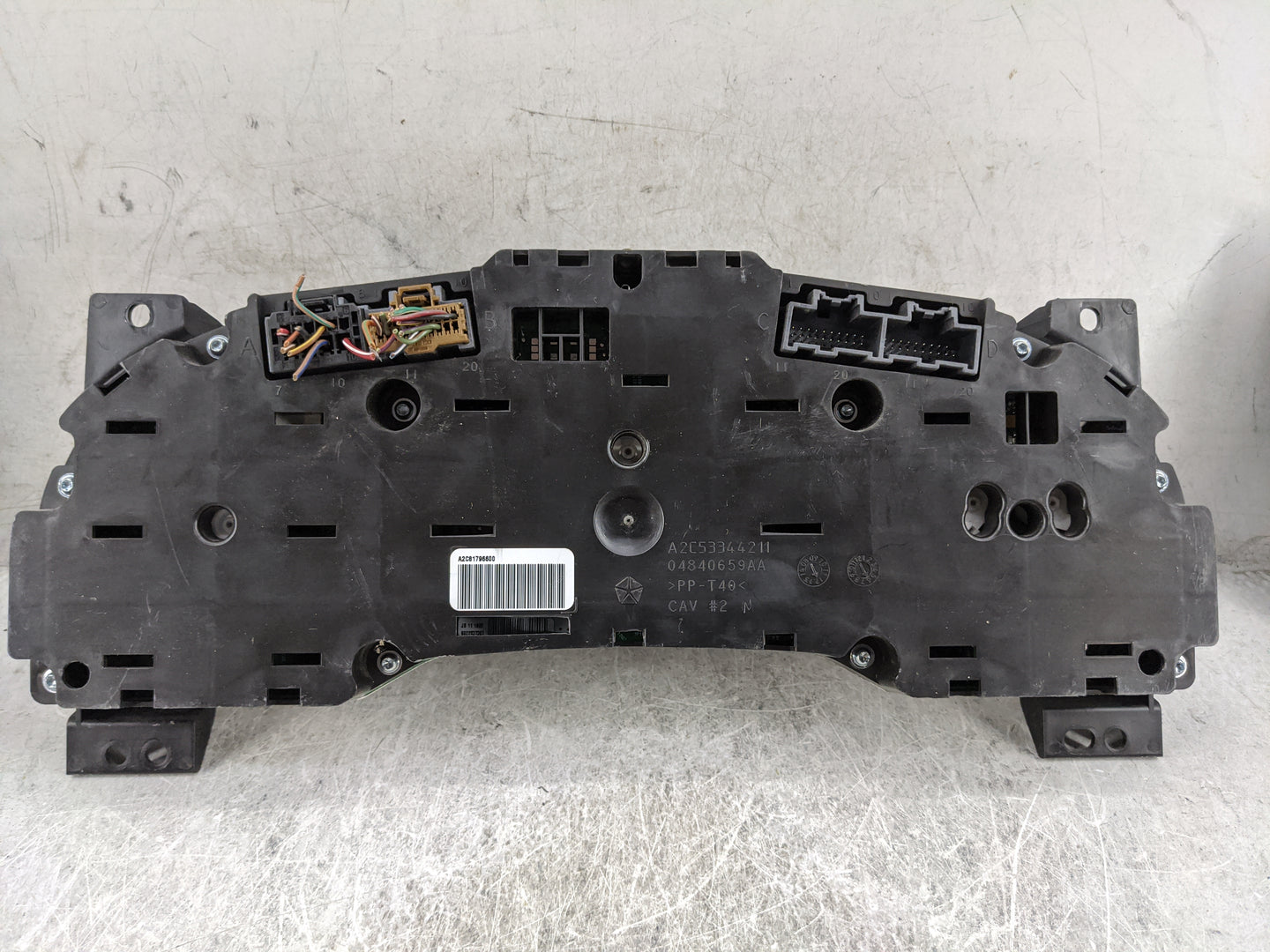 2011-2014 Chrysler 200 Instrument Cluster Speedometer Gauges P/N:A2C53344211 04840659AA Miles:104K Fits Fits 2011 2012 2013 