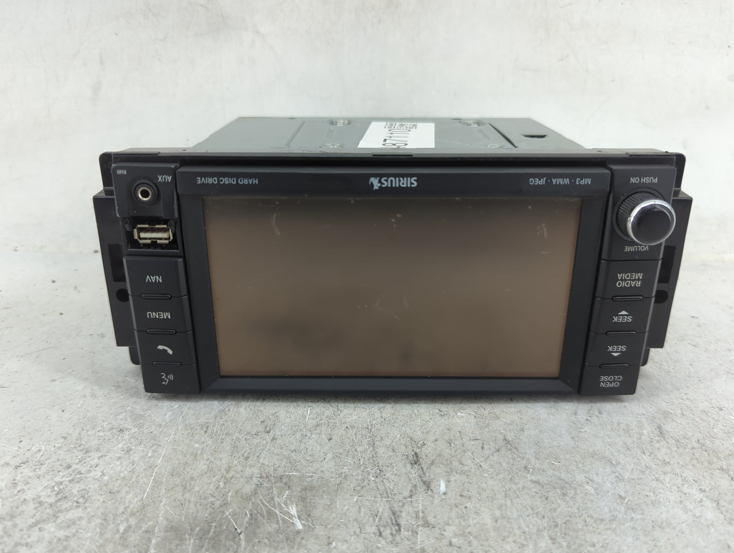 2011-2014 Chrysler 200 Radio AM FM Cd Player Receiver Replacement P/N:P68092001AD T00BE286156816 Fits OEM Used Auto Parts - 