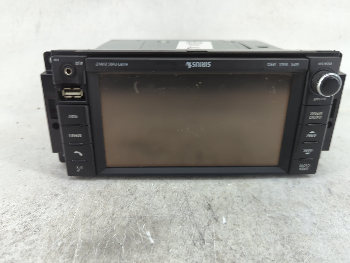 2011-2014 Chrysler 200 Radio AM FM Cd Player Receiver Replacement P/N:P68092001AD T00BE286156816 Fits OEM Used Auto Parts - 