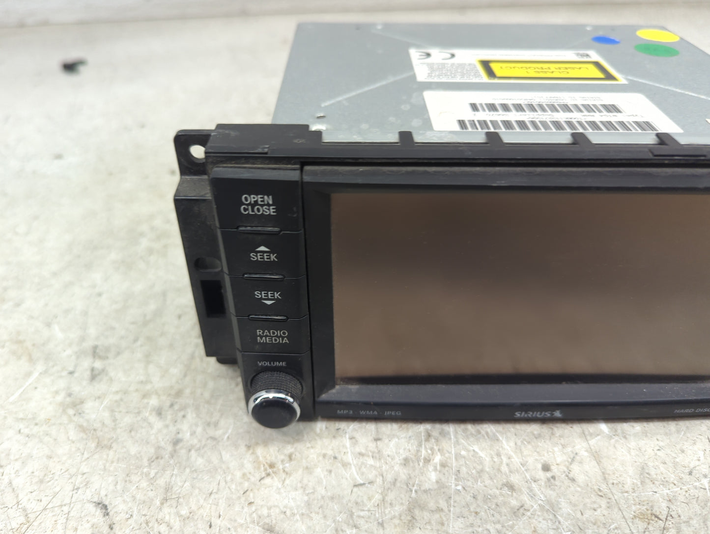 2012 Chrysler 200 Radio AM FM Cd Player Receiver Replacement P/N:P68092001AE 05064952AH Fits OEM Used Auto Parts - Oemusedau