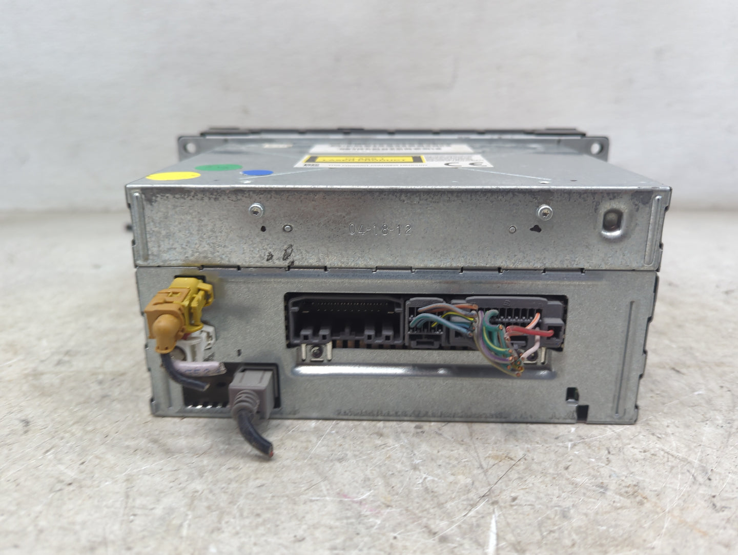 2012 Chrysler 200 Radio AM FM Cd Player Receiver Replacement P/N:P68092001AE 05064952AH Fits OEM Used Auto Parts - Oemusedau
