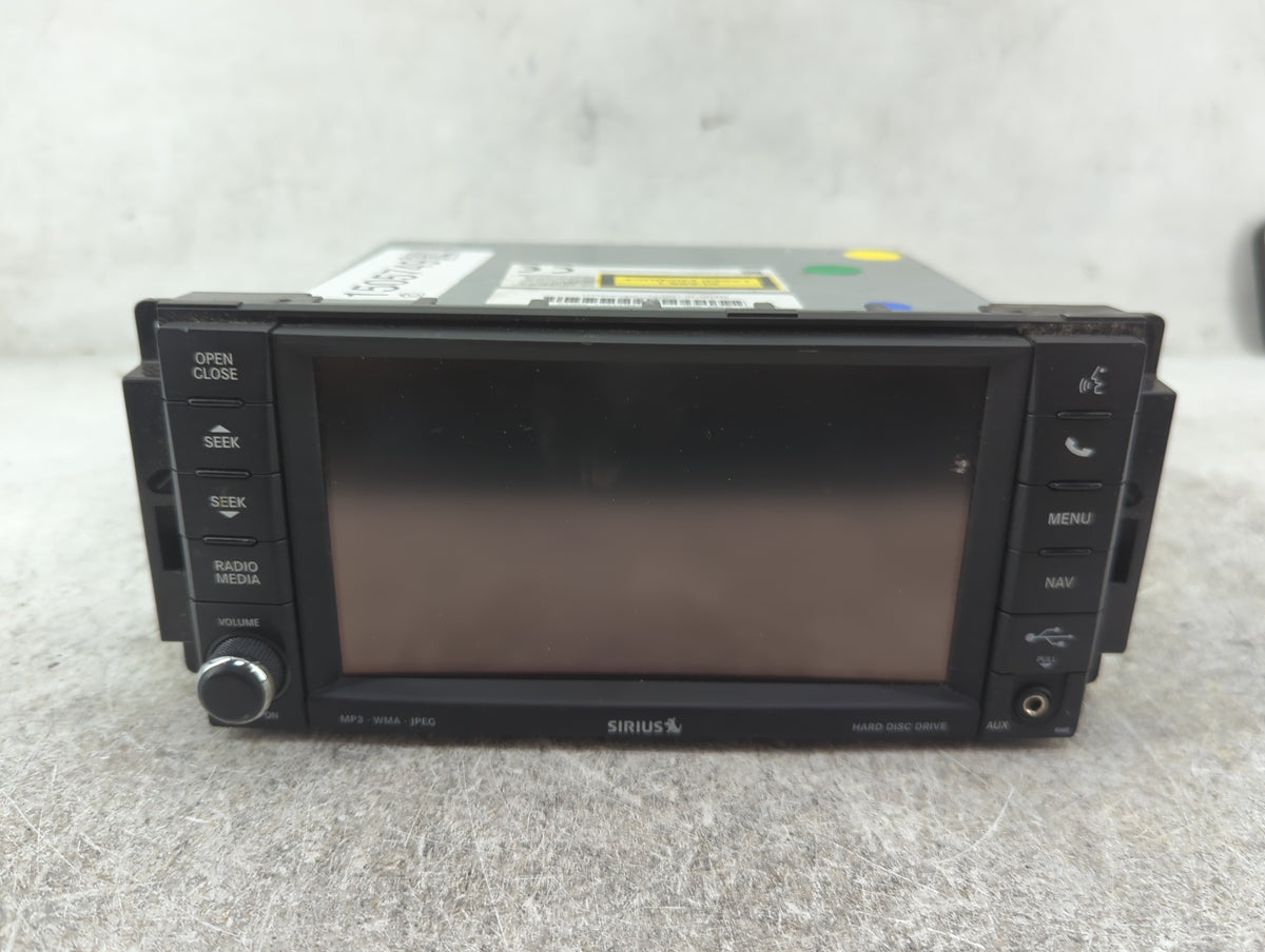 2011-2013 Chrysler 200 Radio AM FM Cd Player Receiver Replacement P/N:P68092001AE NTG4 RHR Fits Fits 2011 2013 2014 OEM Used