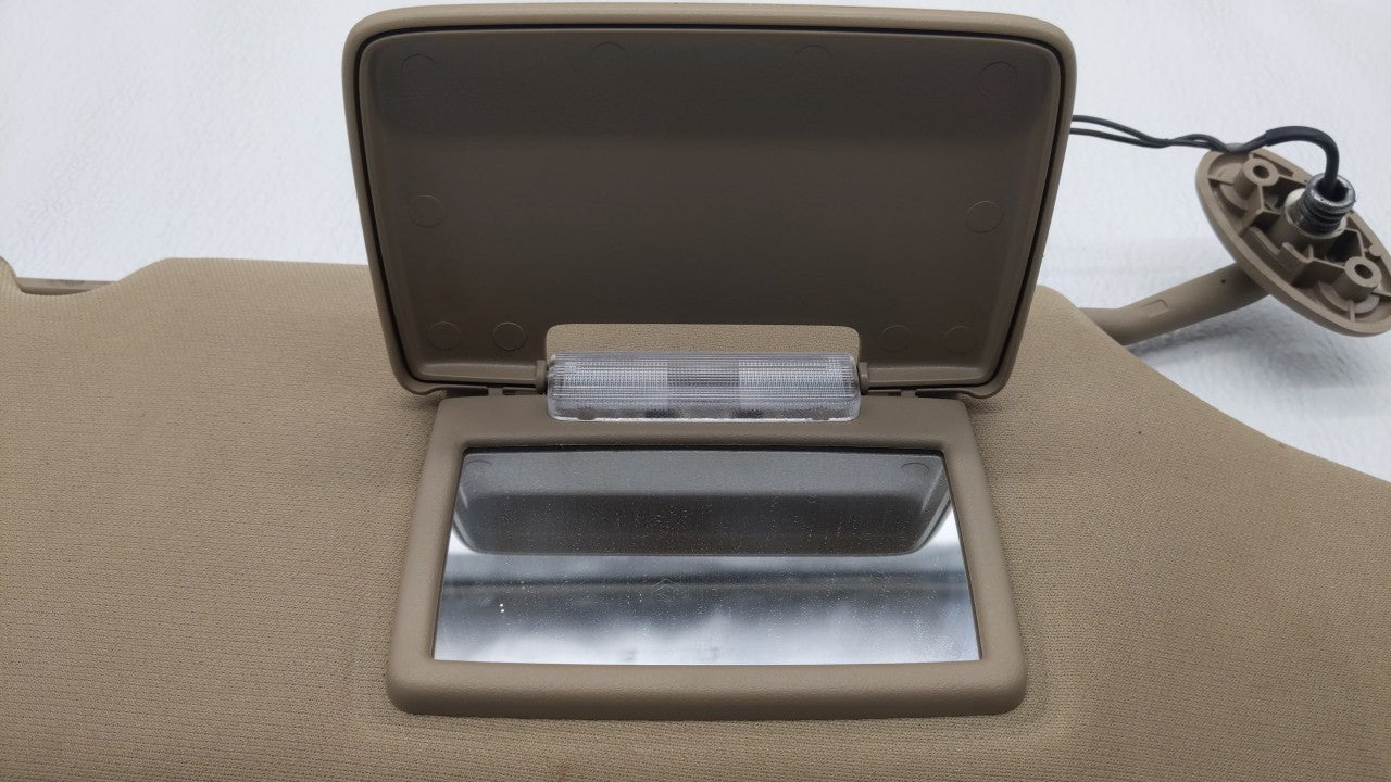 2011-2014 Chrysler 200 Sun Visor Shade Replacement Passenger Right Mirror Fits Fits 2011 2012 2013 2014 OEM Used Auto Parts 