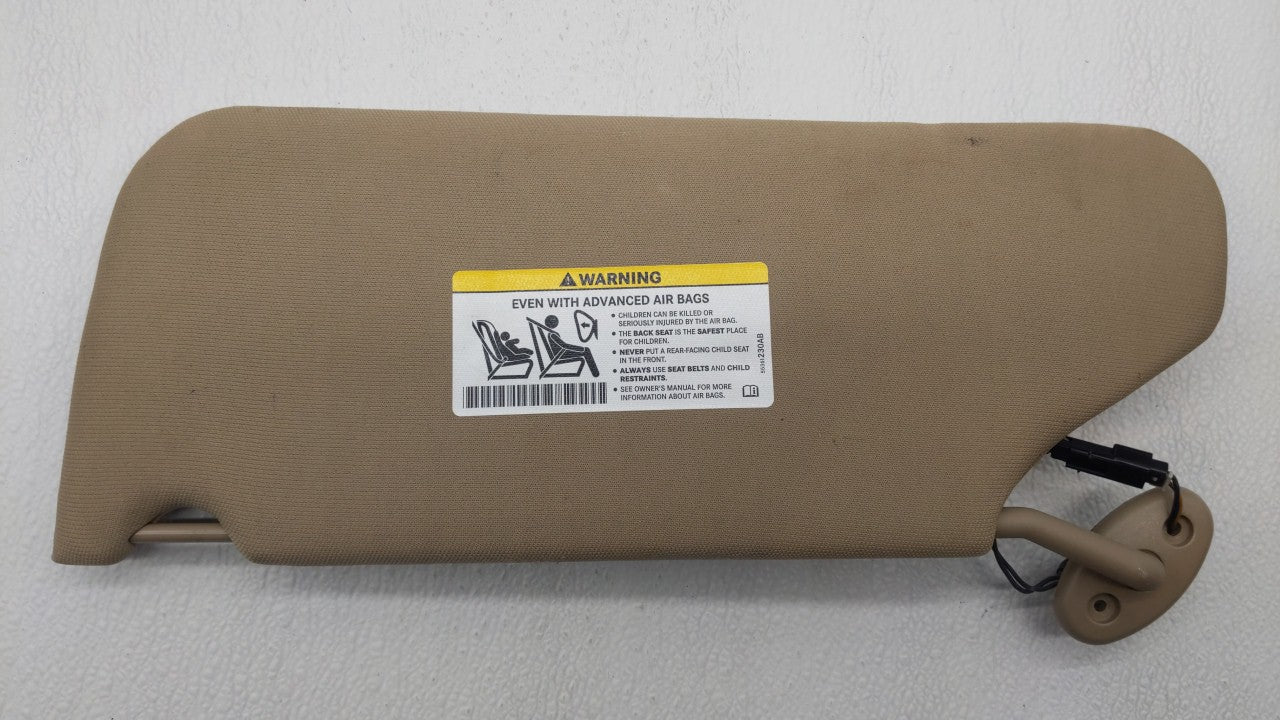 2011-2014 Chrysler 200 Sun Visor Shade Replacement Passenger Right Mirror Fits Fits 2011 2012 2013 2014 OEM Used Auto Parts 