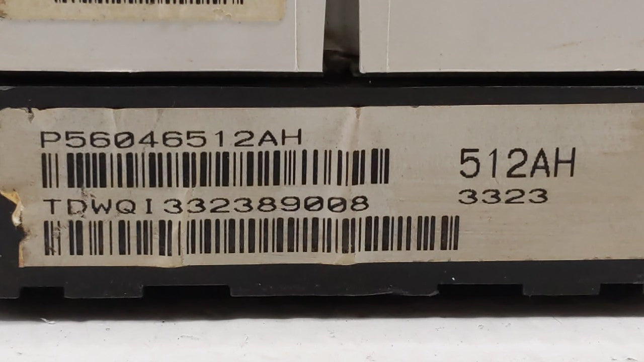 2011-2014 Chrysler 200 Instrument Cluster Speedometer Gauges P/N:P56046512AH P56046514AC Fits Fits 2011 2012 2013 2014 OEM U