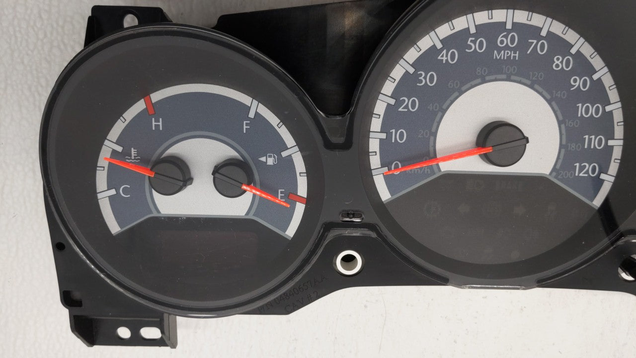 2011-2014 Chrysler 200 Instrument Cluster Speedometer Gauges P/N:P56046514AE P56046512AH Fits Fits 2011 2012 2013 2014 OEM U