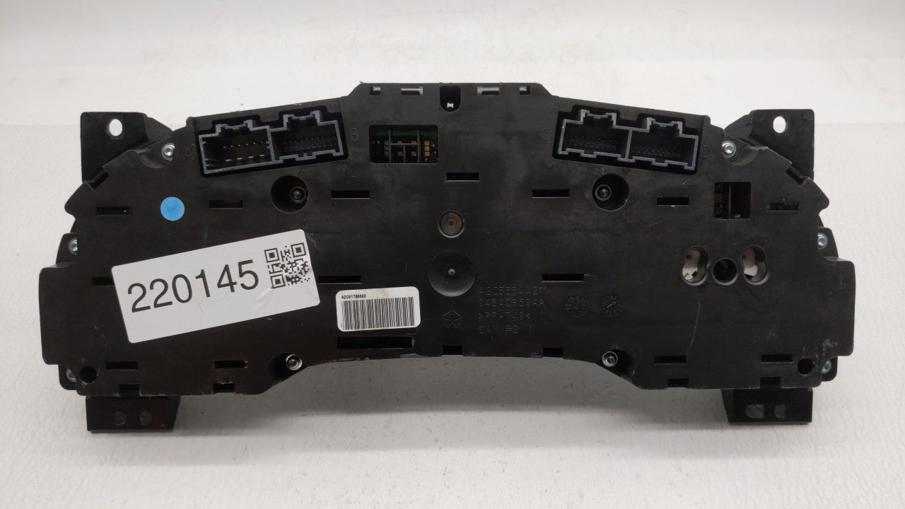 2011-2014 Chrysler 200 Instrument Cluster Speedometer Gauges P/N:P56046514AE P56046512AH Fits Fits 2011 2012 2013 2014 OEM U