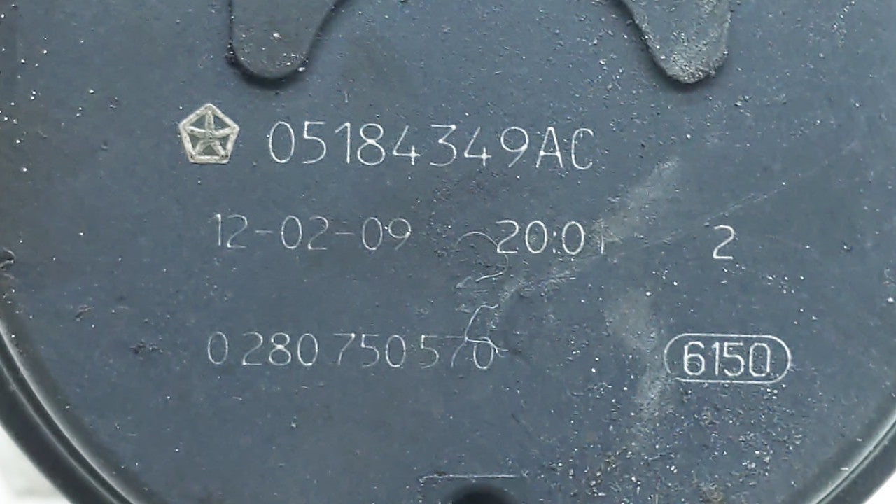 2011-2017 Chrysler 200 Throttle Body P/N:05184349AB 05184349AE, 05184349AC Fits Fits 2011 2012 2013 2014 2015 2016 2017 2018