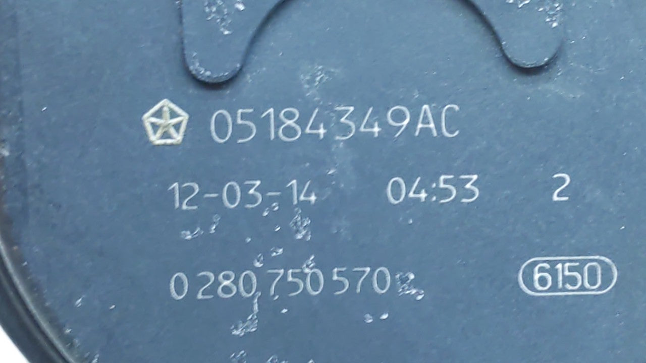 2011-2017 Chrysler 200 Throttle Body P/N:05184349AB 05184349AE, 05184349AC Fits Fits 2011 2012 2013 2014 2015 2016 2017 2018