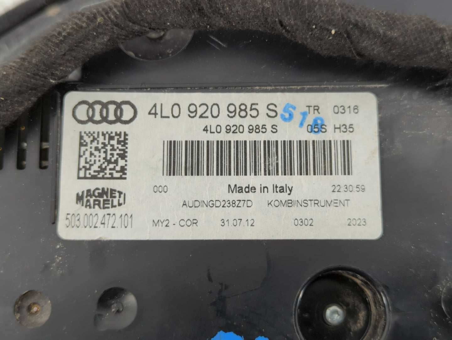 2012 Chrysler 200 Instrument Cluster Speedometer Gauges Fits OEM Used Auto Parts - Oemusedautoparts1.com