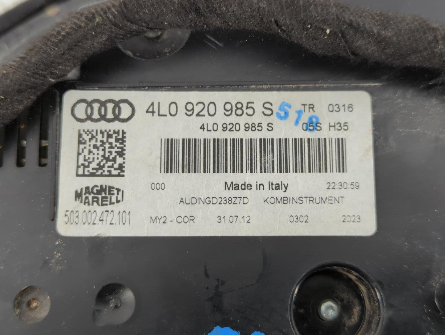 2012 Chrysler 200 Instrument Cluster Speedometer Gauges Fits OEM Used Auto Parts - Oemusedautoparts1.com