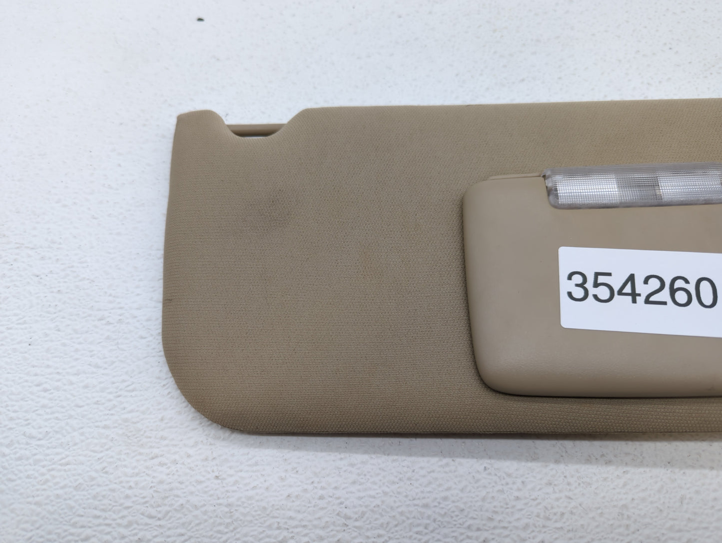 2011-2014 Chrysler 200 Sun Visor Shade Replacement Passenger Right Mirror Fits Fits 2011 2012 2013 2014 OEM Used Auto Parts 