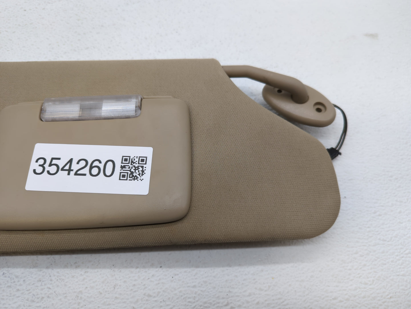 2011-2014 Chrysler 200 Sun Visor Shade Replacement Passenger Right Mirror Fits Fits 2011 2012 2013 2014 OEM Used Auto Parts 