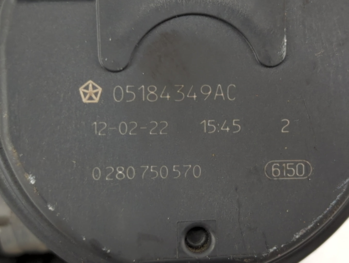 2011-2017 Chrysler 200 Throttle Body P/N:05184349AC 05184349AE, 05184349AF Fits Fits 2011 2012 2013 2014 2015 2016 2017 2018