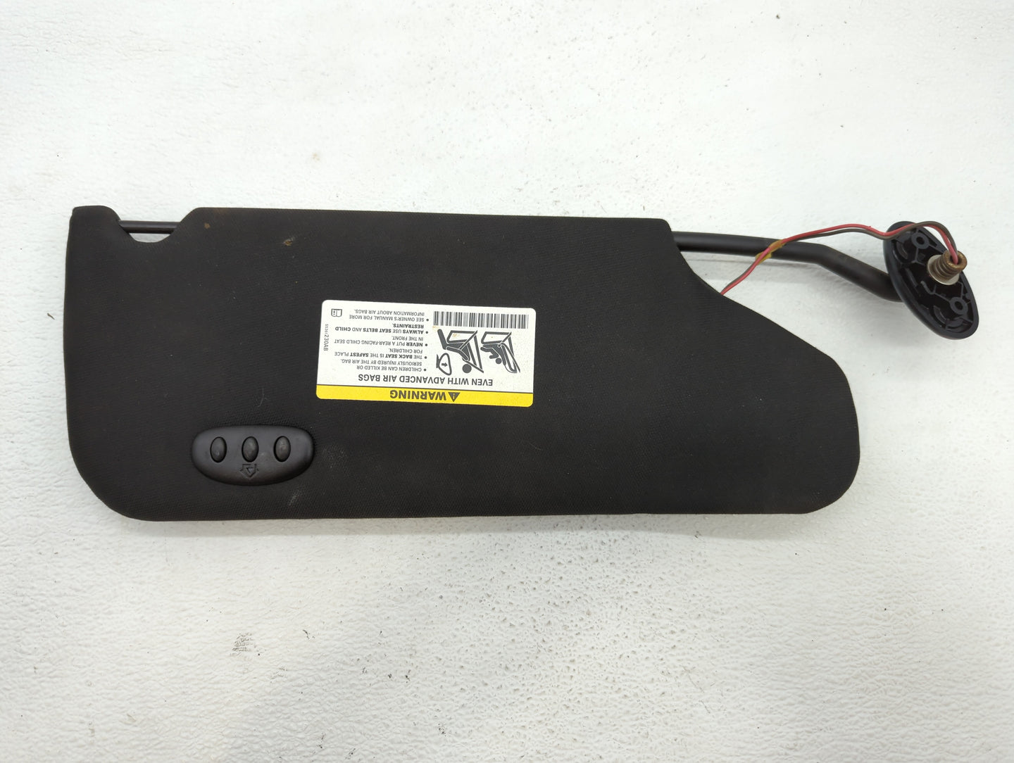 2011-2014 Chrysler 200 Sun Visor Shade Replacement Driver Left Mirror Fits Fits 2011 2012 2013 2014 OEM Used Auto Parts - Oe