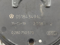 2011-2017 Chrysler 200 Throttle Body P/N:05184349AE 05184349AC Fits OEM Used Auto Parts - Oemusedautoparts1.com