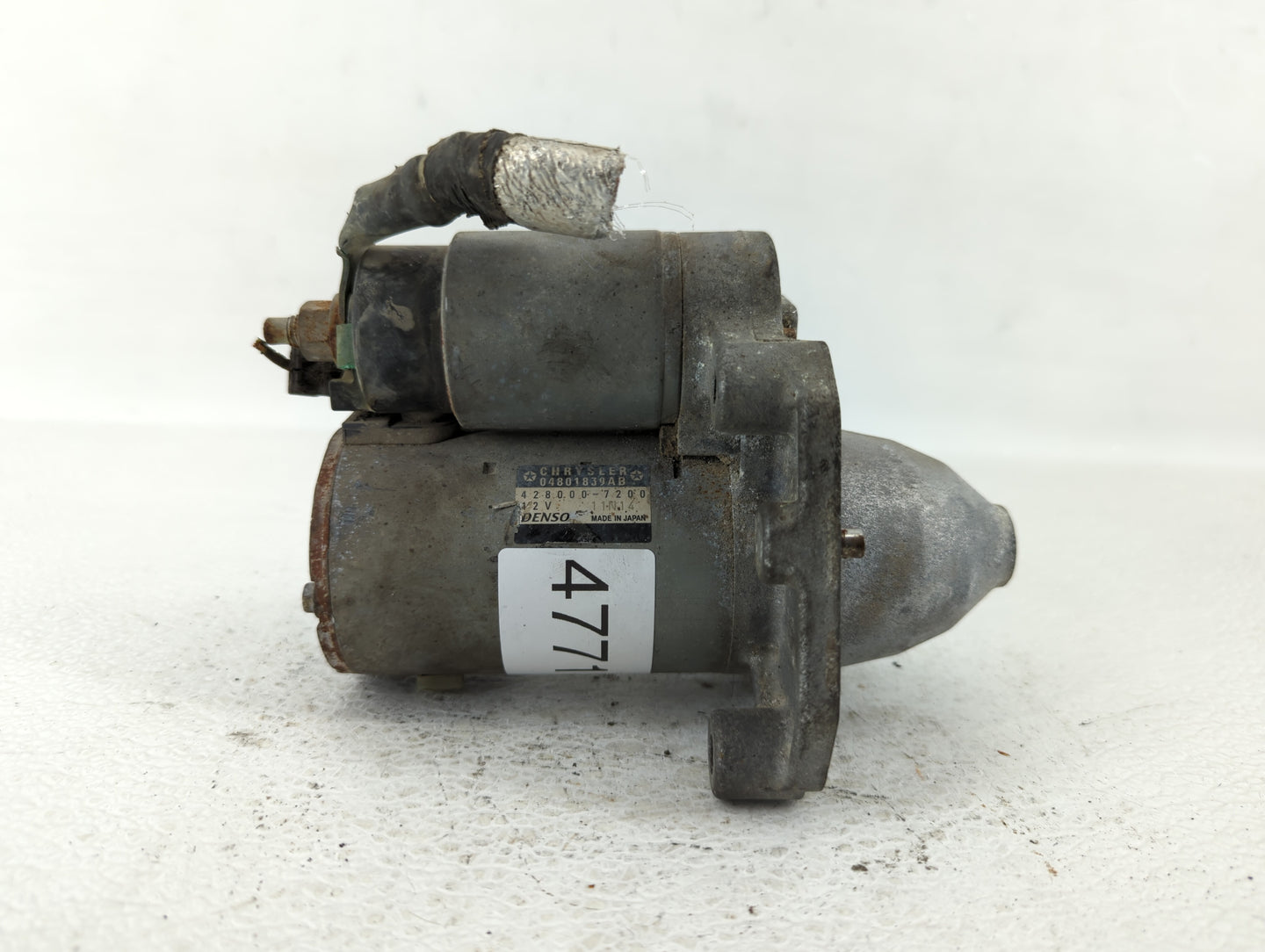 2011-2014 Chrysler 200 Car Starter Motor Solenoid OEM P/N:04801839AB Fits Fits 2011 2012 2013 2014 OEM Used Auto Parts - Oem