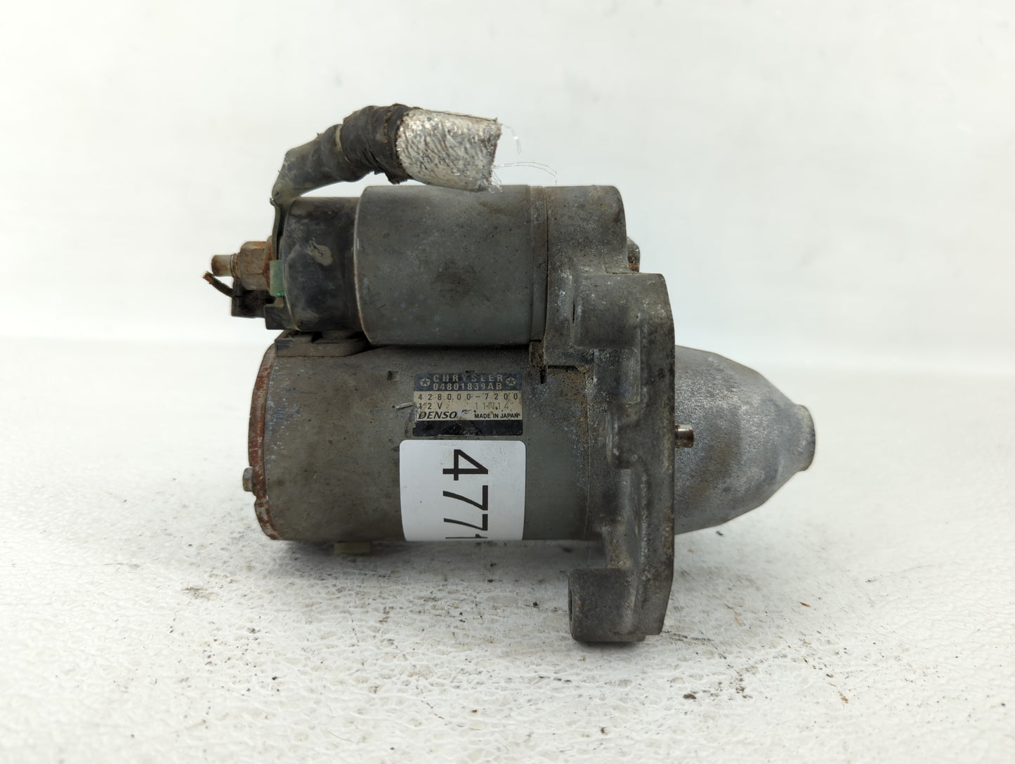 2011-2014 Chrysler 200 Car Starter Motor Solenoid OEM P/N:04801839AB Fits Fits 2011 2012 2013 2014 OEM Used Auto Parts - Oem