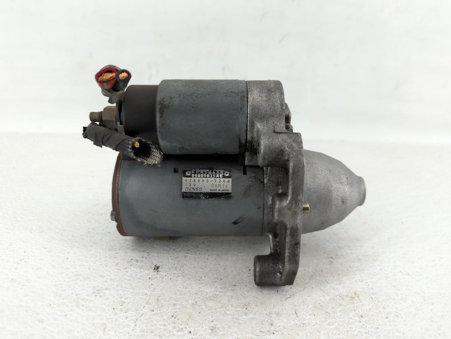 2011-2014 Chrysler 200 Car Starter Motor Solenoid OEM P/N:04801839AB Fits Fits 2011 2012 2013 2014 OEM Used Auto Parts - Oem