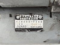 2011-2014 Chrysler 200 Car Starter Motor Solenoid OEM P/N:04801839AB Fits Fits 2011 2012 2013 2014 OEM Used Auto Parts - Oem