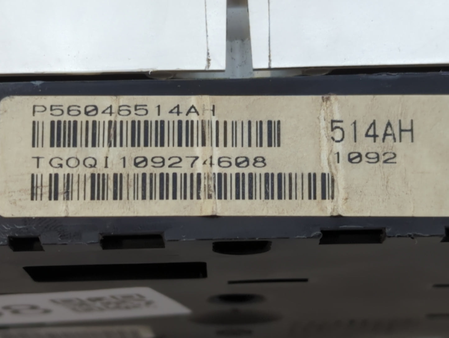 2011-2014 Chrysler 200 Instrument Cluster Speedometer Gauges P/N:P56046514AF P56046512AH Fits Fits 2011 2012 2013 2014 OEM U