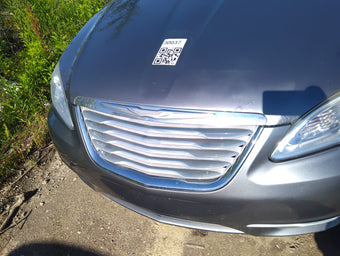 compare product 2012 Chrysler 200 Front Grille Bumper Not Included