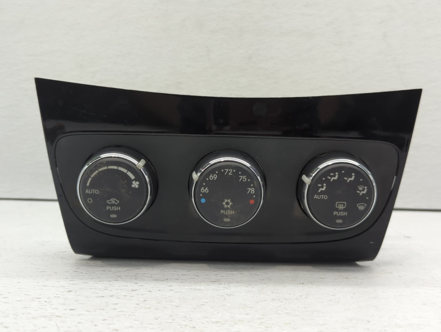 2012 Chrysler 200 Climate Control Module Temperature AC/Heater Replacement Fits OEM Used Auto Parts - Oemusedautoparts1.com