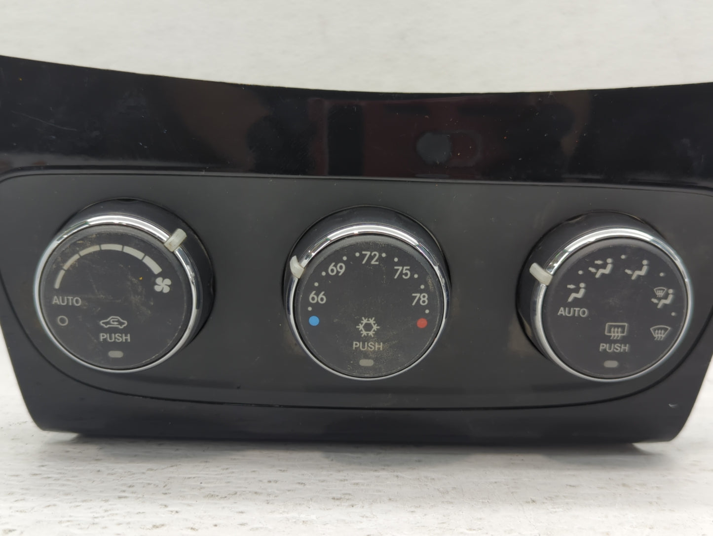 2012 Chrysler 200 Climate Control Module Temperature AC/Heater Replacement Fits OEM Used Auto Parts - Oemusedautoparts1.com
