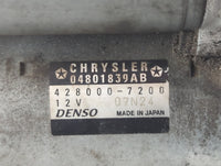 2011-2014 Chrysler 200 Car Starter Motor Solenoid OEM P/N:04801839AB Fits Fits 2011 2012 2013 2014 OEM Used Auto Parts - Oem