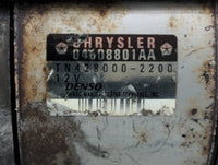 2012 Chrysler 200 Car Starter Motor Solenoid OEM P/N:04608801AA Fits OEM Used Auto Parts - Oemusedautoparts1.com