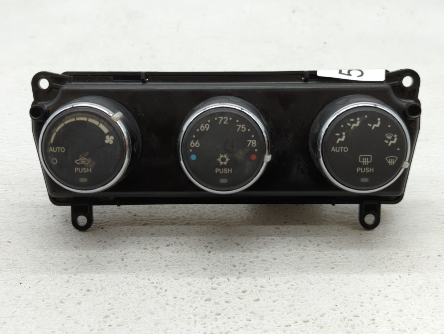 2011-2014 Chrysler 200 Climate Control Module Temperature AC/Heater Replacement P/N:1SW68DX8AD P55111888AI Fits OEM Used Aut