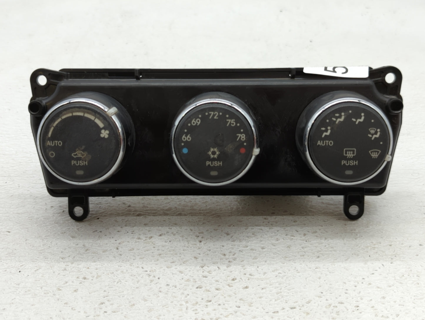 2011-2014 Chrysler 200 Climate Control Module Temperature AC/Heater Replacement P/N:1SW68DX8AD P55111888AI Fits OEM Used Aut