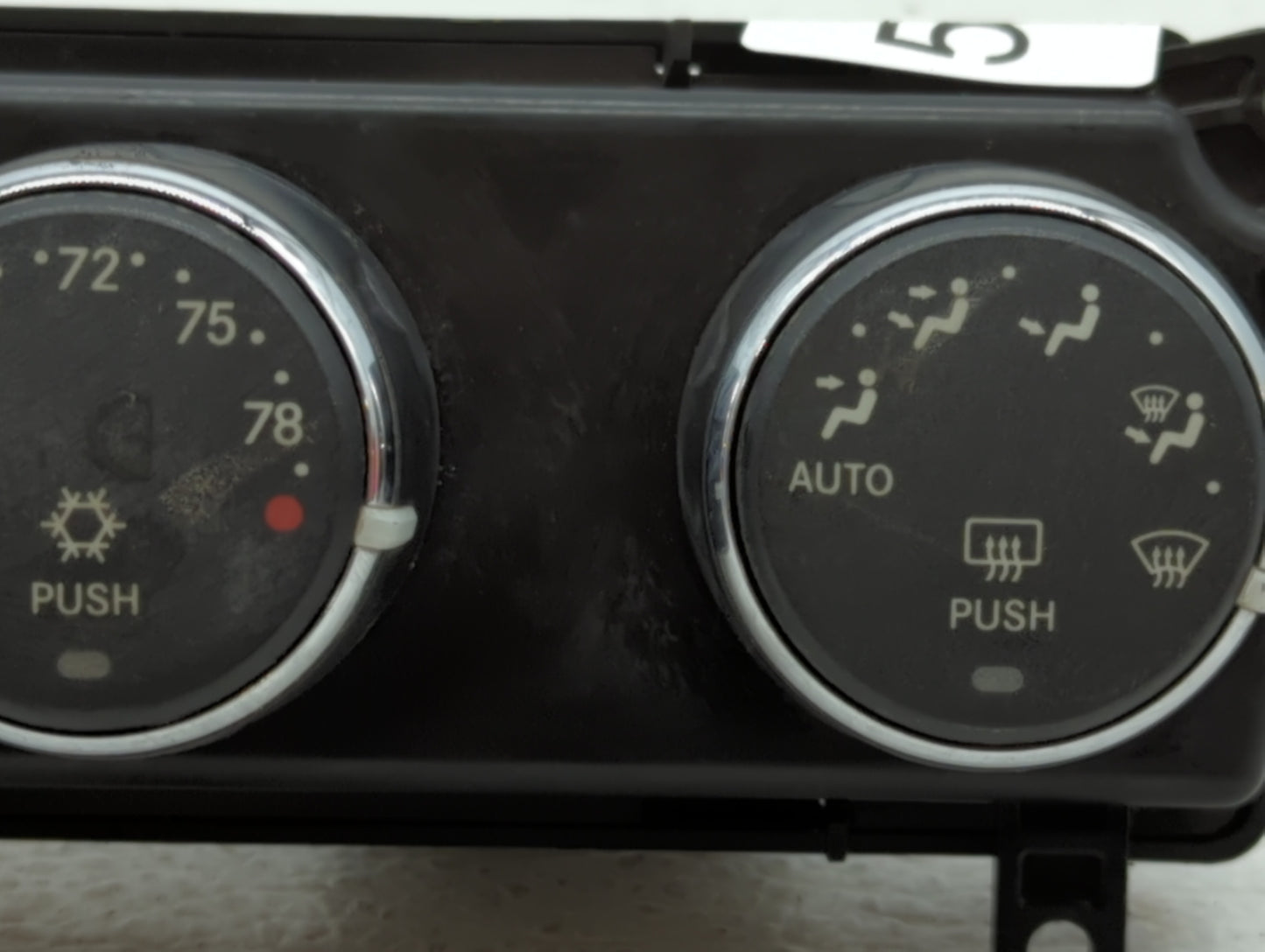 2011-2014 Chrysler 200 Climate Control Module Temperature AC/Heater Replacement P/N:1SW68DX8AD P55111888AI Fits OEM Used Aut