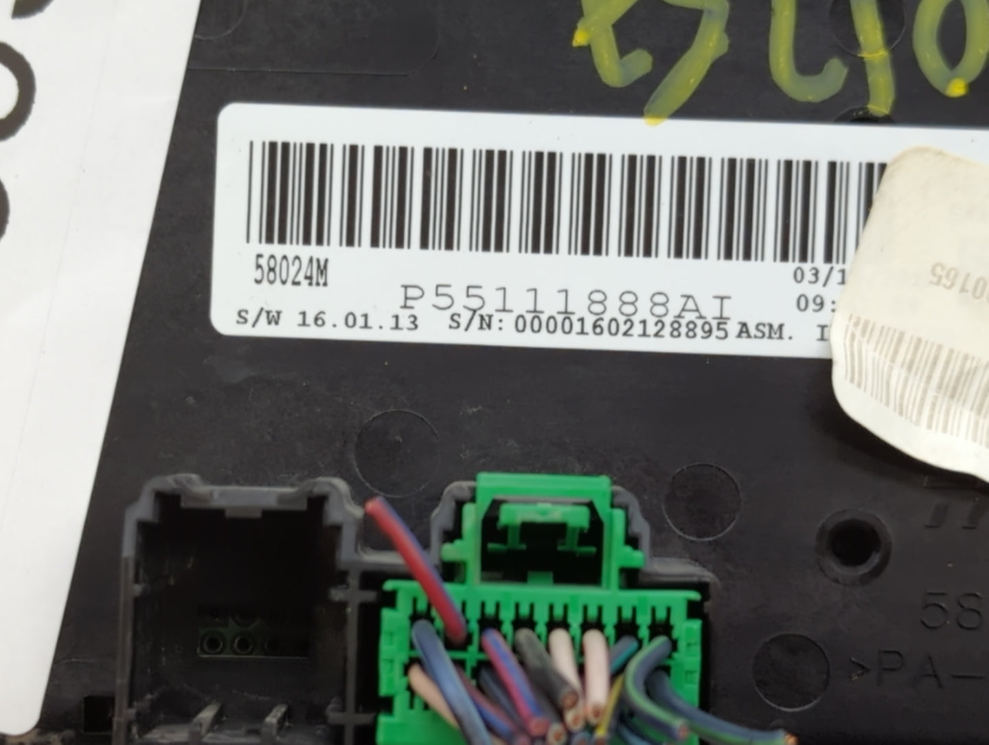 2011-2014 Chrysler 200 Climate Control Module Temperature AC/Heater Replacement P/N:1SW68DX8AD P55111888AI Fits OEM Used Aut