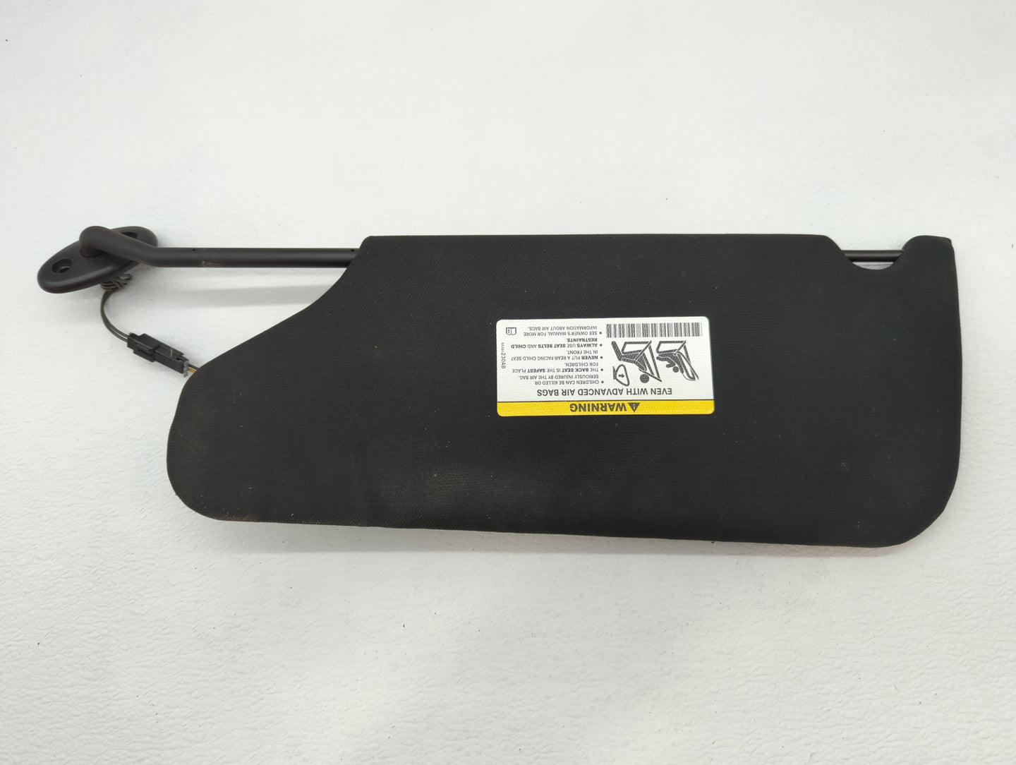 2011-2014 Chrysler 200 Sun Visor Shade Replacement Passenger Right Mirror Fits Fits 2011 2012 2013 2014 OEM Used Auto Parts 