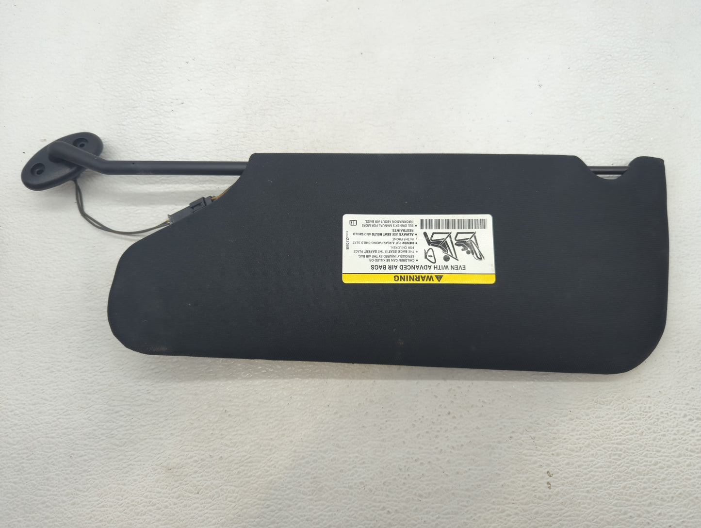 2011-2014 Chrysler 200 Sun Visor Shade Replacement Passenger Right Mirror Fits Fits 2011 2012 2013 2014 OEM Used Auto Parts 