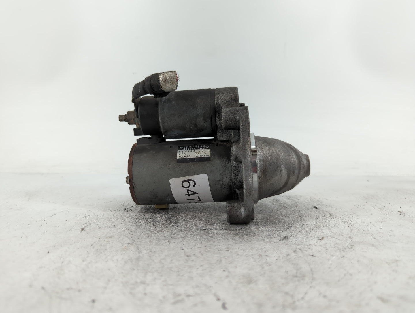 2011-2014 Chrysler 200 Car Starter Motor Solenoid OEM P/N:428000-7200 Fits Fits 2011 2012 2013 2014 OEM Used Auto Parts - Oe
