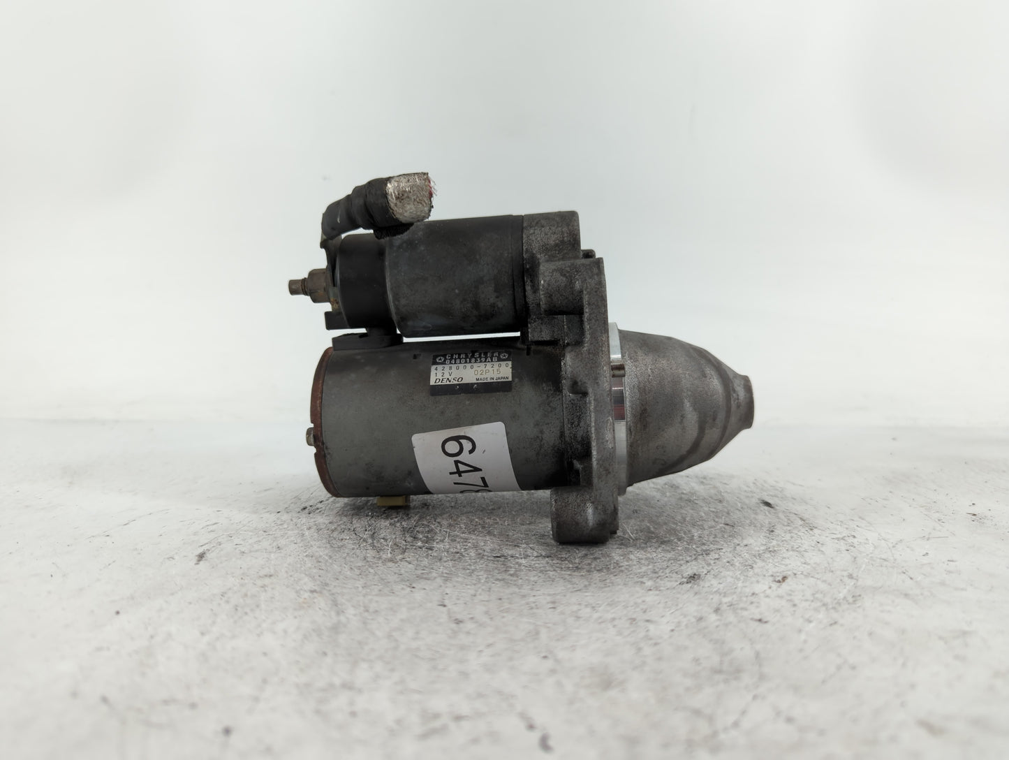 2011-2014 Chrysler 200 Car Starter Motor Solenoid OEM P/N:428000-7200 Fits Fits 2011 2012 2013 2014 OEM Used Auto Parts - Oe