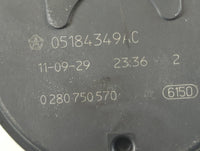 2011-2017 Chrysler 200 Throttle Body P/N:05184349AC 0 280 750 570 Fits OEM Used Auto Parts - Oemusedautoparts1.com