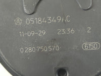 2011-2017 Chrysler 200 Throttle Body P/N:05184349AC 0 280 750 570 Fits OEM Used Auto Parts - Oemusedautoparts1.com