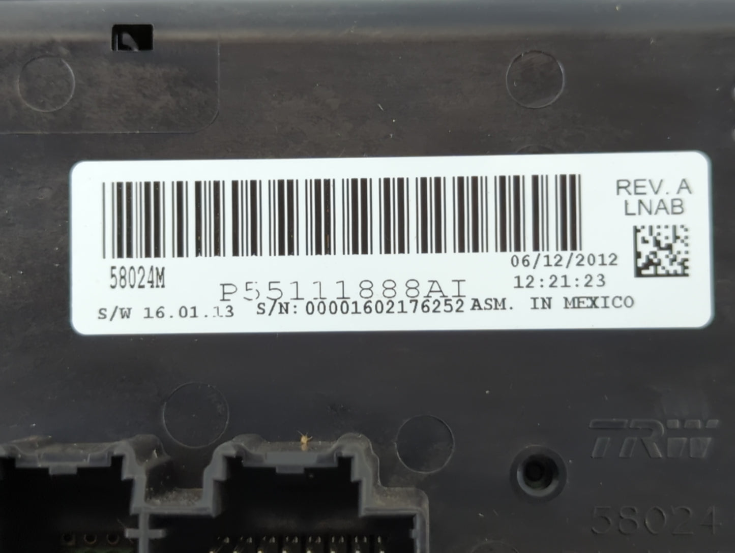 2011-2014 Chrysler 200 Climate Control Module Temperature AC/Heater Replacement P/N:P55111888AI Fits OEM Used Auto Parts - O