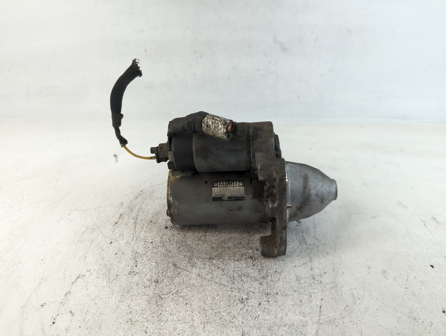 2011-2014 Chrysler 200 Car Starter Motor Solenoid OEM P/N:04801839AB 428000-7200 Fits Fits 2011 2012 2013 2014 OEM Used Auto