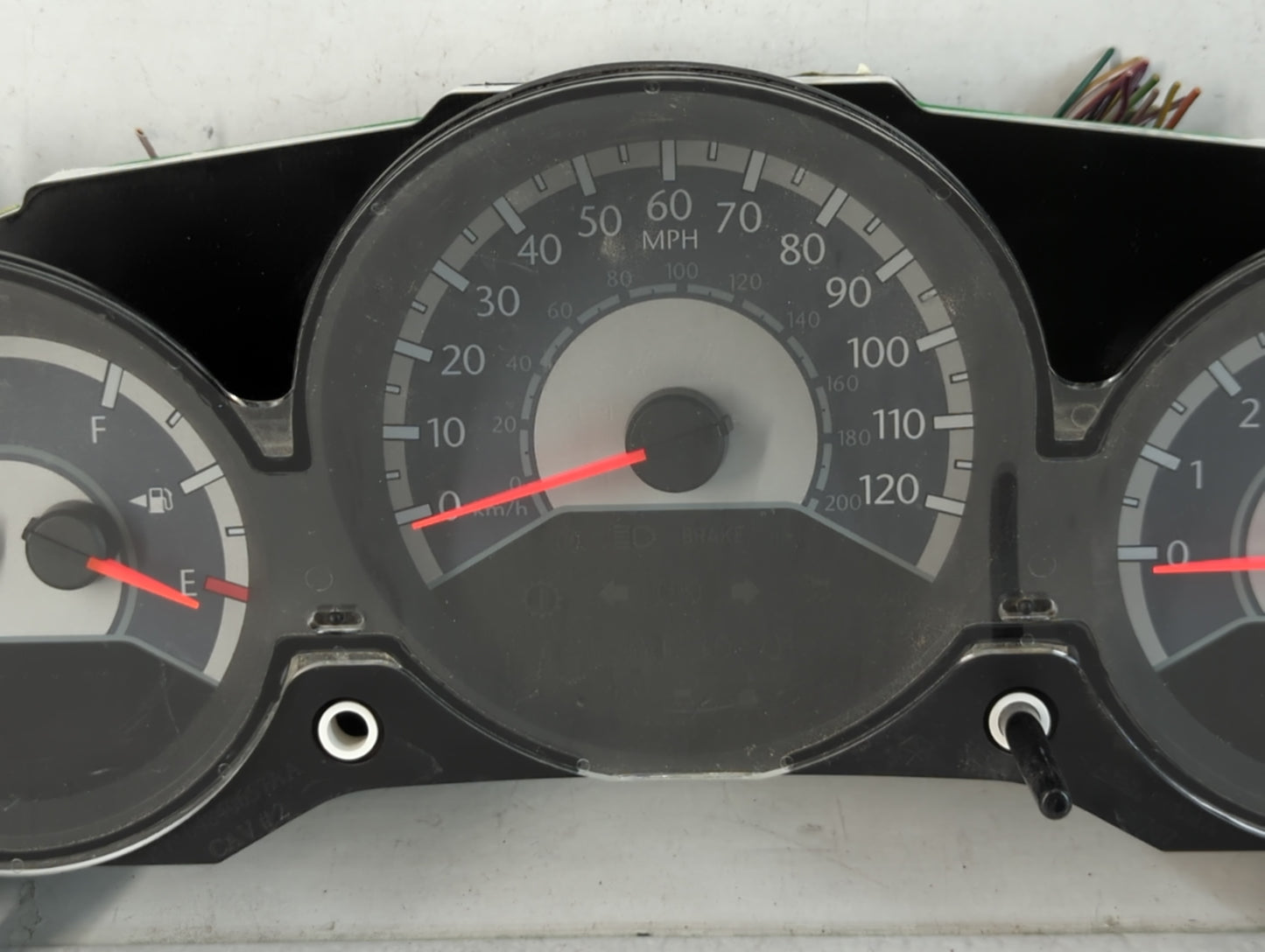 2012 Chrysler 200 Instrument Cluster Speedometer Gauges P/N:P56946514AH Fits OEM Used Auto Parts - Oemusedautoparts1.com